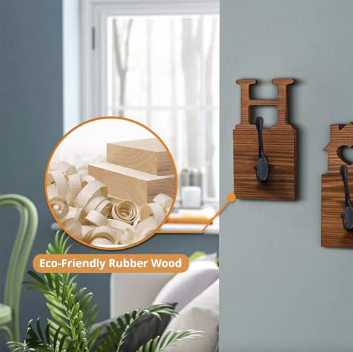 Ganchos Para Abrigos Y Accesorios Gancho De Pared Negro.