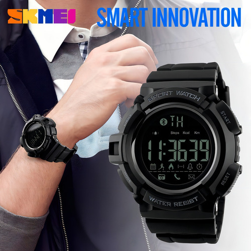 Smartwatch Reloj Inteligente Sumergible 50m Android Skmei