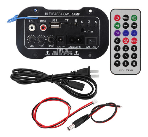 Amplificador De Coche Bluetooth De 5 Pulgadas Para Audio Est