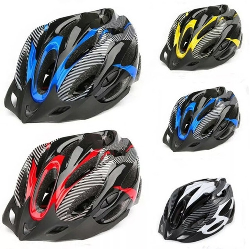 Casco Bicicleta Ajustable Mtb Liviano Acolchado 