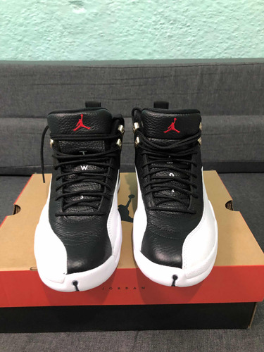 Tenis Air Jordan Retro 12 Playoffs 27.5mx