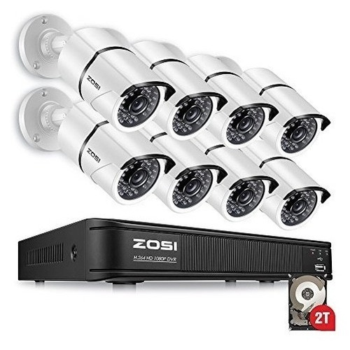 Zosi 8 Channel Hd Tvi 1080p Security Camera System