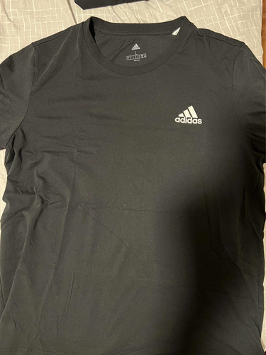 Remera Algodón adidas Negro Xl Hombre No Nike Manga Corta