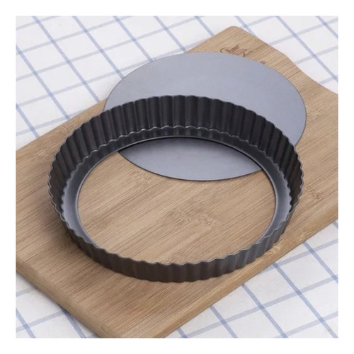 Tartera Desmontable Alta 28x5cm Gris Oscuro