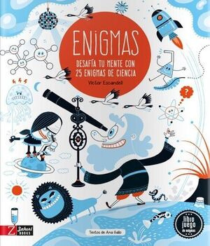 Libro Enigmas. Desafía Tu Mente Con 25 Enigmas De Ciencia