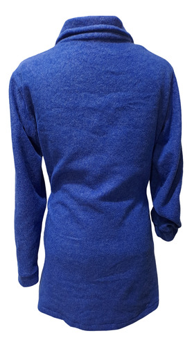 Camisaco Saco Camisa Cardigan Lanilla Frizada Elastizada