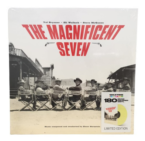 Elmer Bernstein The Magnificent Seven Ost Vinilo Nuevo