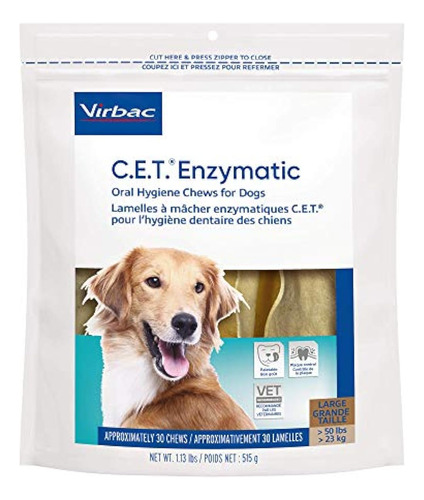 Virbac, C.e.t. Masticables Enzimaticos Para Perros