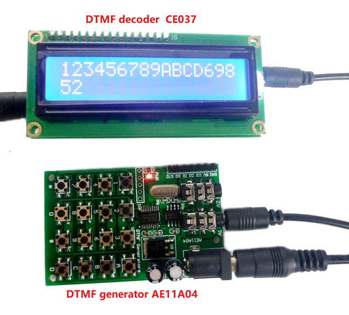Módulo Codificador Mt8870/ce004/ce005/ce023/ad22b04/ad22a08