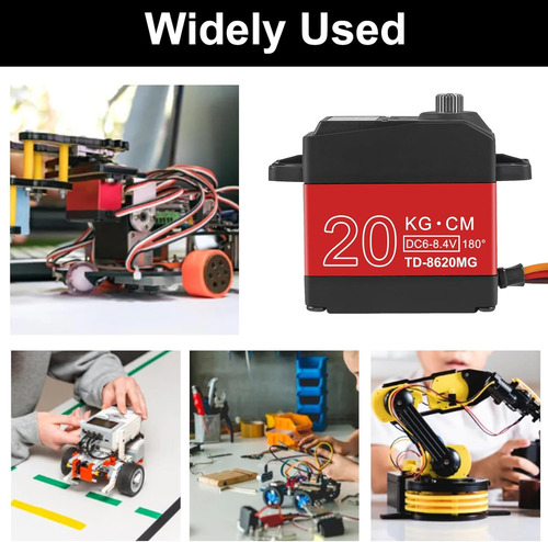 Aitrip 2pack 20kg Servo Digital Rc Servo Digital Engranaje D