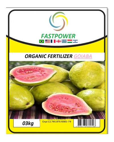 Fertilizante Para Goiabada Goiabeira 03kg Fastpower Premium