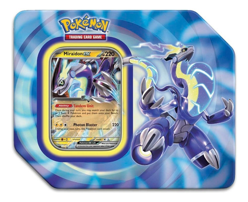 Pokemon - Tcg - Paldea Legends Tin - Nuevo !!