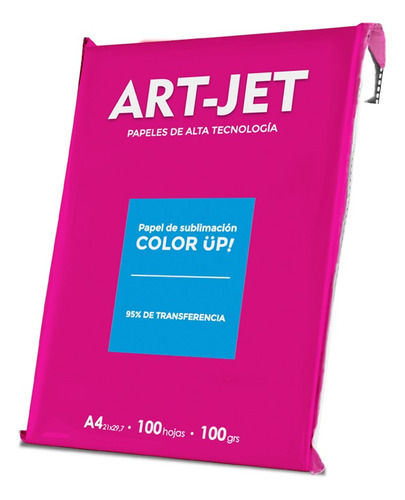 Papel Para Sublimar Art-jet® Color Up! A4 100 Hojas.