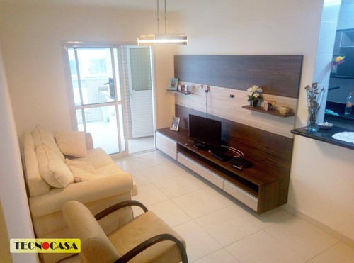 Imagem 1 de 30 de Lindo Apartamento Com 03 Dormitórios Para Venda No Bairro Campo Da Aviação Em Praia Grande/sp. - Ap6497