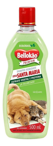 Shampoo Bellokão Erva-santa-maria Premium - 500ml Fragrância Erva Santa Maria