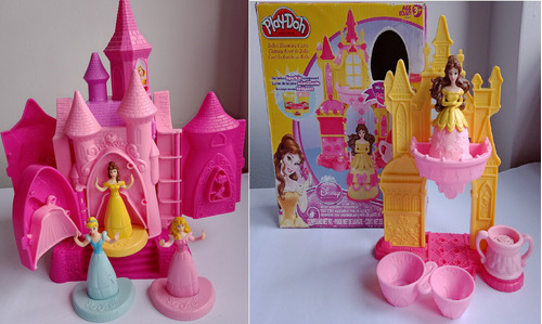 Castillos De Princesas Disney Play Doh/set Plah Doh (combo)