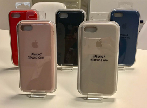 Funda Apple Silicone Case Original iPhone 7 Promo + Envio