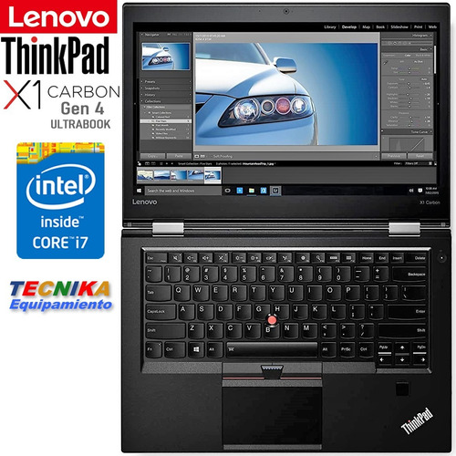 Imagen 5 de 8 de Notebook Lenovo Thinkpad X1 Carbon 4gen I7-6600u 16gb 512gb