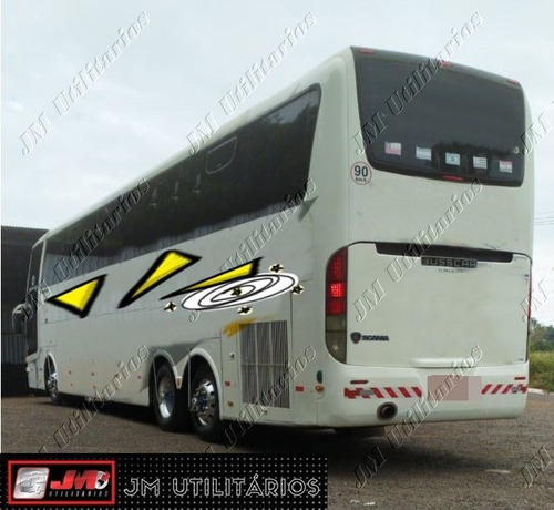 Imagem 3 de 13 de Jum Buss P400 Ano 2008 Scania K380 46 Lug Jm Cod.118