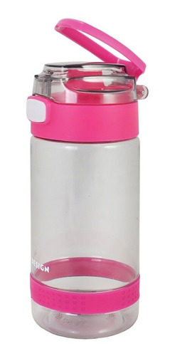 Imagem 3 de 6 de Garrafinha Squezze Infantil 550 Ml Escolar Agua Suco Meninas