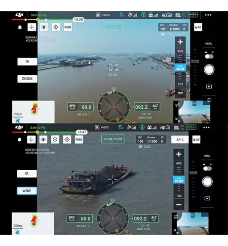 Dji Zenmuse H20 Câmera Com Triplo Sensor