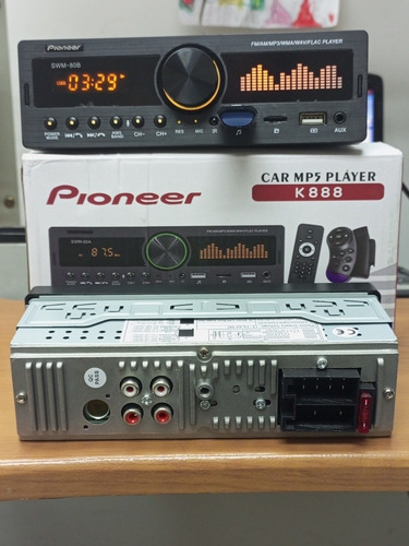 Imagen 3 de 4 de Radio Reproductor Pioneer Bluetooth Usb Sd Auxiliar Control