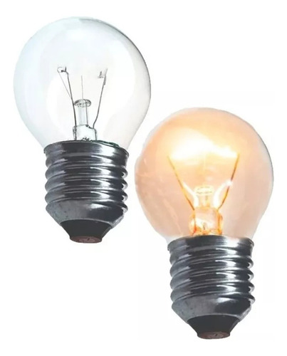 Kit 20 Lampadas Para Varal De Luzes Incandescente 15w C/ Luz Branco-quente