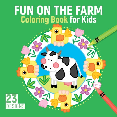 Libro Fun On The Farm Coloring Book For Kids: 23 Designs ...