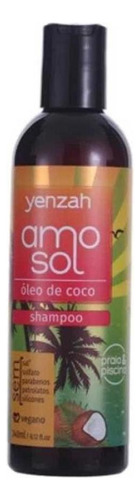 Shampoo Yenzah Amo Sol Óleo De Coco 240ml Sem Sal