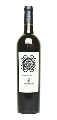 Vino Tinto Tempranillo Tres Raíces 750 Ml