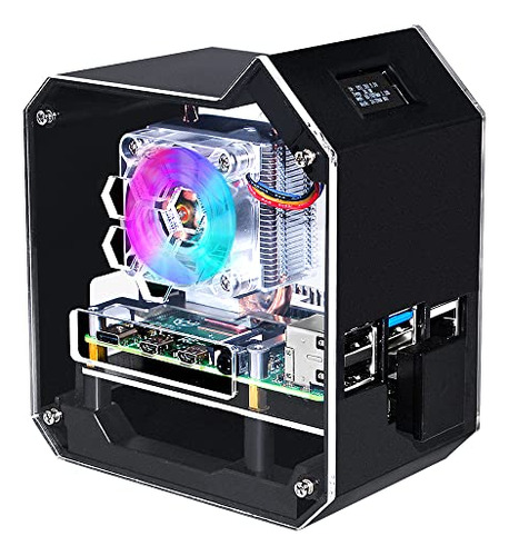 Kit Nas Geeekpi Mini Tower Para Raspberry Pi, Raspberry Pi I