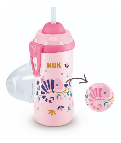 Vaso Flexi Pitillo Nuk N10255091 Niña