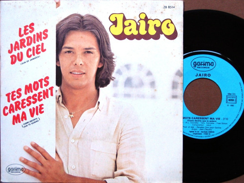 Jairo - Les Jardins Du Ciel - Simple Vinilo Frances Año 1980