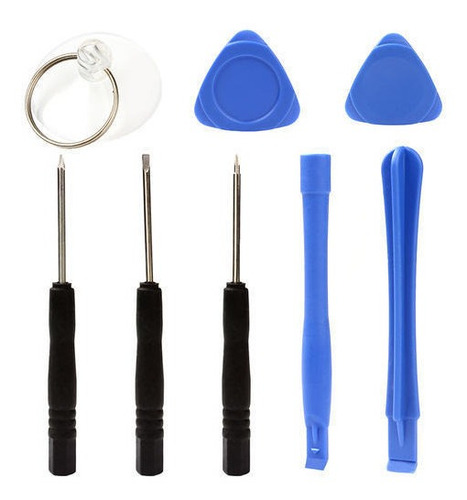 Imagen 4 de 6 de Kit Herramientas iPhone 4 5 5s Se 6 Destornillador Sopapa