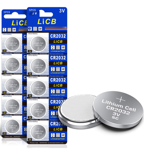Licb Batería De Litio Cr 3v (paquete De 10)