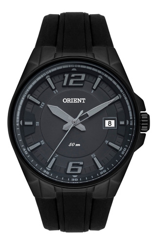 Relógio Orient Masculino Mpsp1012 G2px Preto Aço Analogico