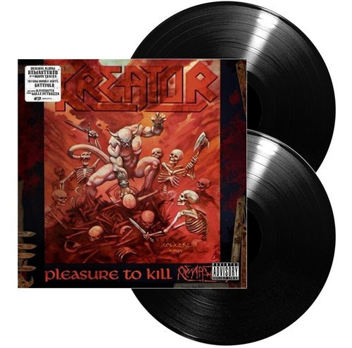 Kreator Pleasure To Kill 2 Lps Vinyl