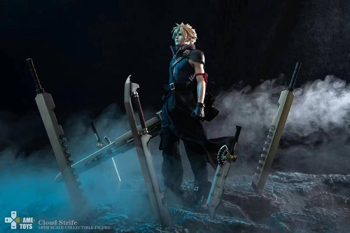 Cloud And Fenrir Game Toys No Hot Toys Final Fantasy Vii