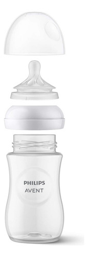 Biberón Philips Avent Natural Response 260ml Traslúcido Traslúcido Response