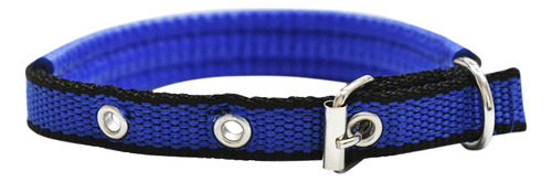 Collar Con Protección 38 X 2,0 Cm - Nº 1 Color Azul Liso
