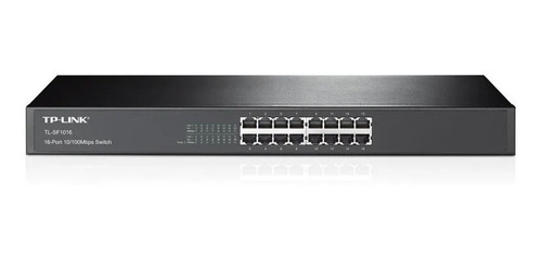 Imagen 1 de 2 de Switch Tp Link Tl-sf1016 Rack Mount 16 Puertos Red Rj45 Utp