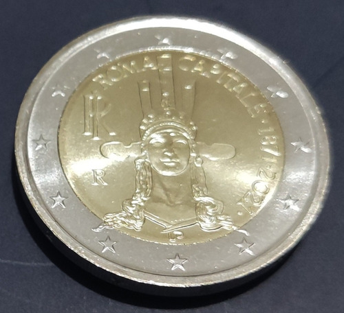 Moneda Conmemorativa Roma La Capital, 2018