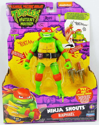 Tortugas Ninja Shouts, Leo, Miguel, Rapha Y Leonardo