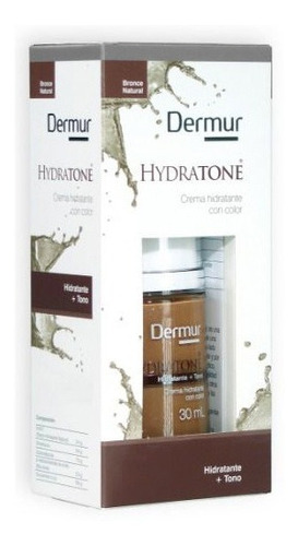 Dermur® Hydratone 30ml | Crema Hidratante Con Color