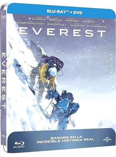 Everest Steelbook Coleccionable Blu-ray+dvd 