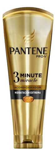 Acondicionador Pantene Pro-V Acondicionador Pantene 3 Minute Miracle Hidratación Extrema 3 Minute Miracle en tubo deprecible de 170mL de 170g por 1 unidad