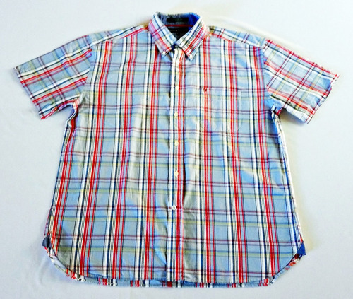 Cr-22 Fina Camisa Tommy Hilfiger Mauricius Xl Exce Cond 9/10