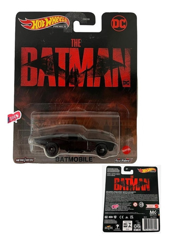 Hot Wheels Premium - The Batman - Batmobile / Batimovil