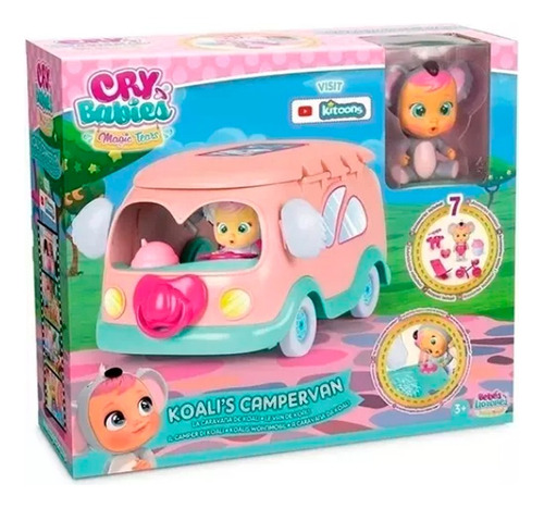 Muñeca Cry Babies Magic Tears Koali´s Campervan