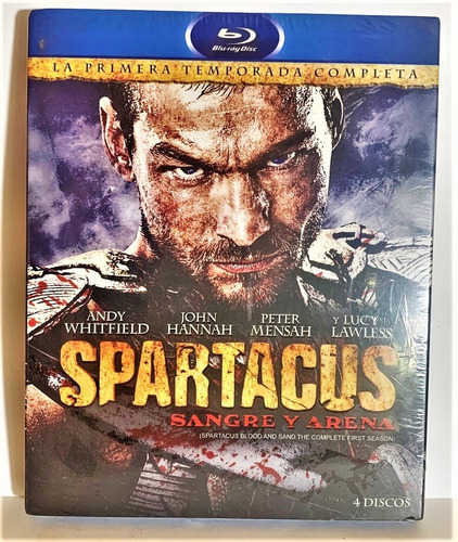 Spartacus Temporada 1 Completa Blu-ray Nueva Sellada